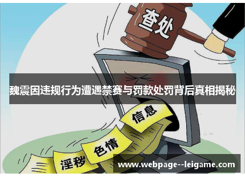 魏震因违规行为遭遇禁赛与罚款处罚背后真相揭秘